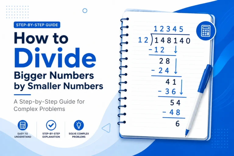 How to Divide Bigger Numbers by Smaller Numbers: A Step-by-Step Guide for Complex Problems